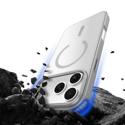6. Dux Ducis Yind iPhone 17 Pro Hülle kompatibel mit MagSafe - Grau