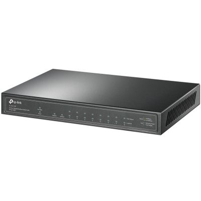 4. TP-Link TL-SG1210P Netzwerk-Switch, unmanaged Gigabit Ethernet (10/100/1000), PoE-Unterstützung, Grau
