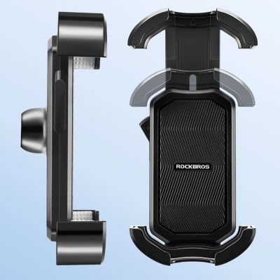 12. Rockbros 25210032005 Motorradspiegel-Handyhalter – Schwarz