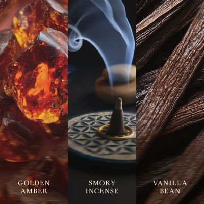 3. RADIANT AMBER WOODWICK Mittlere Kerze