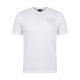 5. Paul&Shark Herren-T-Shirt aus Baumwolle, weiß, 26411035-10 – klassischer Schnitt, Logo