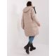 5. Damen Winter Beige Steppjacke SUBLEVEL lang knielang (D50048X44518B3)