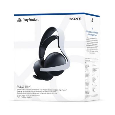 SONY PS5 Pulse ELITE Wireless Headset, neues Mod, Weiß