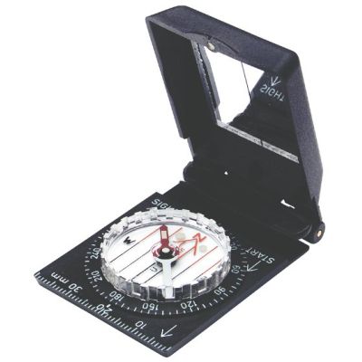 Silva Schneider Ranger SL Magnetischer Navigationskompass Schwarz, Transparent