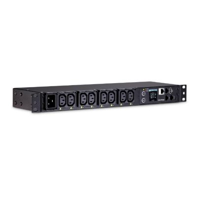3. CyberPower PDU81005 Stromverteilungseinheit PDU 1U Schwarz 8 Netzwerkbuchse(n)