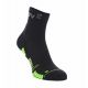 Inov-8 TrailFly Sock Mid. Schwarz und Grün. Zweierpack.