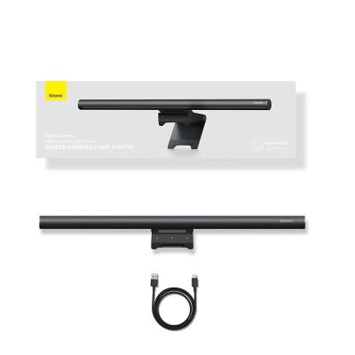 26. Baseus i-wok2 LED-Lampe für Desktop-Bildschirmbeleuchtung schwarz (DGIW000101)