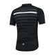 2. Rogelli STRIPE 2XL schwarz-weißes T-Shirt