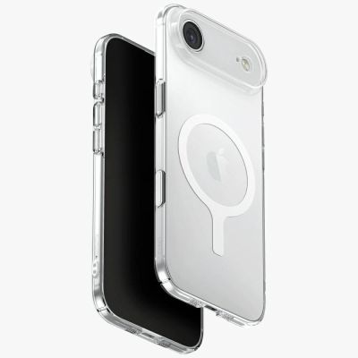 Uniq Airsuit Hülle für iPhone 17 Air mit Magclick-Ladefunktion – Transparent