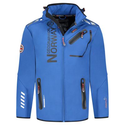5. Herren-Softshelljacke Geographical Norway ROYAUTE DB ROYAL BLUE BLACK MEN 068 (WY2168H/GN-ROYAL BLUE / BLACK)