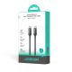 2. Joyroom S-A62 Lively Series 60W Schnelllade-Datenkabel (USB-C auf USB-C) 1,2 m – Schwarz