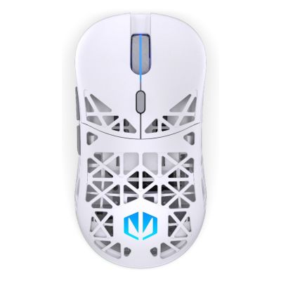 16. ENDORFY LIV Plus Kabellose Gaming-Maus in Onyxweiß, beidhändig bedienbar, Bluetooth, optisch, 26000 DPI
