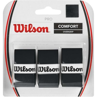 2. Wilson Pro Comfort Overgrip Schwarz WRZ4014BK