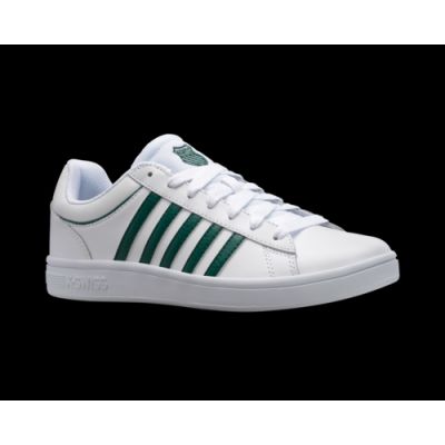 2. K-Swiss Herren Sneaker COURT WINSTON WHITE/POSY GREEN-M (06154-942-M)