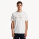 Paul&Shark Herren-T-Shirt aus Baumwolle, Weiß und Gold, 99311007-10E – Klassischer Schnitt, Logo