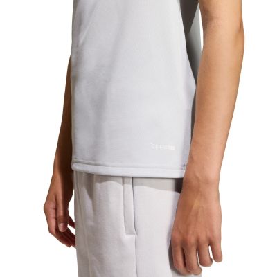 7. adidas Entrada 26 Polo Hellgraues Kinder-T-Shirt JZ6628