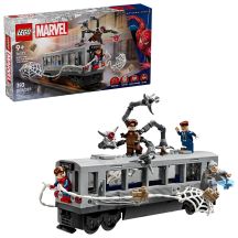 LEGO Marvel 76321 Spider-Man vs. Doc Ock U-Bahn-Szene