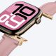 7. AmazingThing Class Band Lederarmband für Apple Watch 45 / 46 / 49 mm - Rosa
