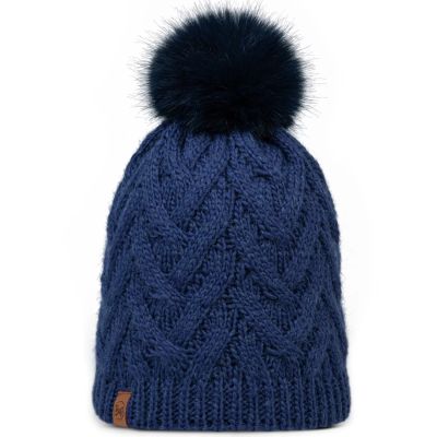 Buff Knitted Fleece Caryn Beanie 13674371710 Marineblau One Size