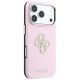 4. Guess Smooth & Big Strass Logo Hülle für iPhone 18 Pro / 17 Pro - Pink