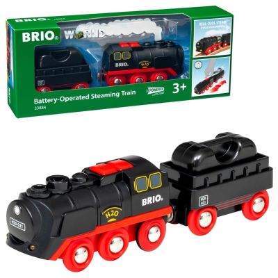 3. BRIO batteriebetriebener Dampfzug