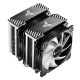 6. Jonsbo CR-2000GT CPU-Kühler mit Radiator und 12 cm Lüfter, schwarz, 1 Stück.