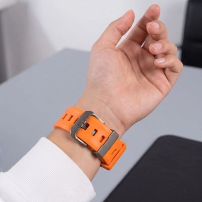 5. Tech-Protect Motion Armband für Apple Watch 44 / 45 / 46 / 49 mm – Orange