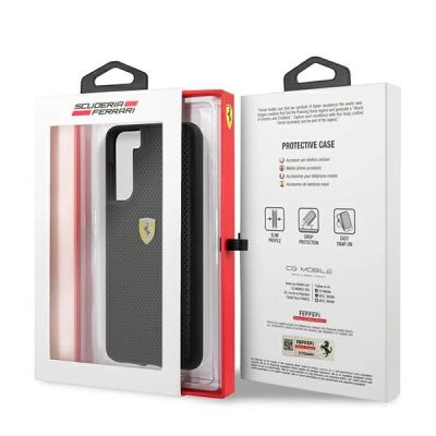 8. Ferrari FESPEHCS21MBK S21+ G996 schwarz/schwarz Hardcase On Track Perforated