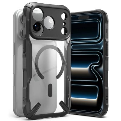 Ringke Fusion X Magnetische MagSafe Hülle für iPhone 18 Pro Max / 17 Pro Max – Schwarz