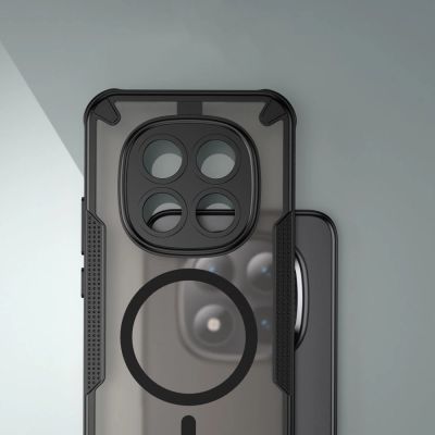 4. Tech-Protect Rugged Shield MagSafe Hülle für Xiaomi Poco M8 Pro / Xiaomi Redmi Note 15 Pro+ 5G - Schwarz