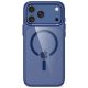 3. Tech-Protect Magmat Magsafe CC Hülle für iPhone 17 Pro / 18 Pro – Marineblau und Transparent