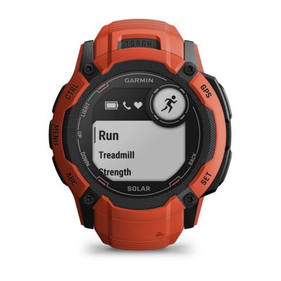 4. Garmin Instinct 2X SOLAR Sportuhr Rot