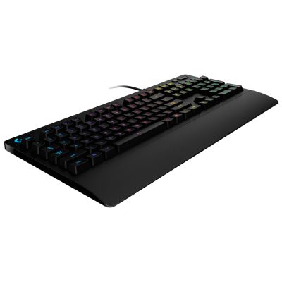 35. Logitech 920-008093 Tastatur (Mechanisch; USB 2.0; (US); Schwarz)