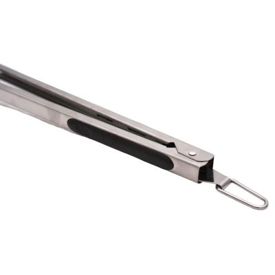 4. Grillzunge aus Edelstahl, 38 cm lang