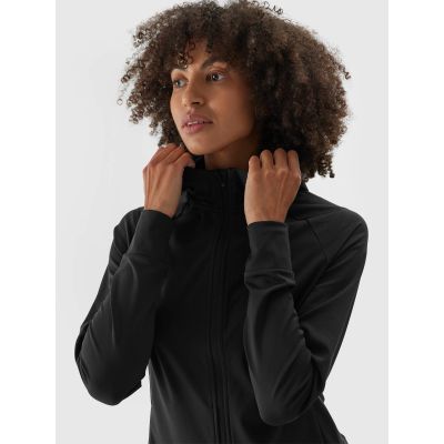 5. Damen-Trainings-Sweatshirt, schmal geschnitten, schnelltrocknend, Größe 4F 4FWAW24TFSWF406-20S