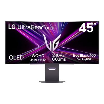 LG 45GX900A-B Computermonitor 113 cm (44,5") 3440 x 1440 px Wide Quad HD OLED Schwarz