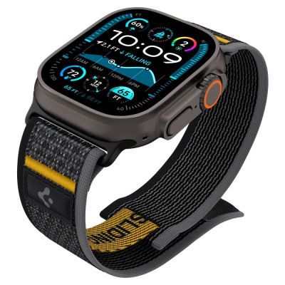 9. Spigen Athlex Air Strap für Apple Watch 44 / 45 / 46 / 49 mm - Schwarz