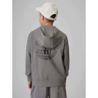2. Locker geschnittener Kapuzenpullover für Jungen, Größe 4F 4FJRSS26TSWSM2934-25S