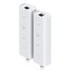 Ubiquiti UACC-Retrofit-PoE-2Wire Netzwerk-Sender und -Empfänger Weiß 10, 100 Mbit/s