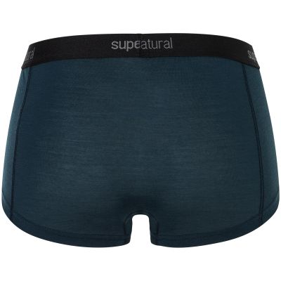 3. Damen-Sportboxershorts SUPER.NATURAL W TUNDRA175 BOYFRIEND HIPSTER marineblau