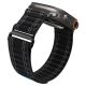 6. Spigen WBF0 Armband für Apple Watch 44 / 45 / 46 / 49 mm - Schwarz