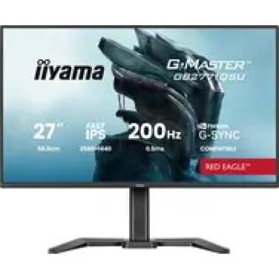 27. IIYAMA LED Fast IPS Monitor 27" GB2771QSU-B1 Red Eagle 200Hz
