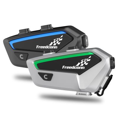 2. FreedConn FX Schwarze Motorrad-Intercom