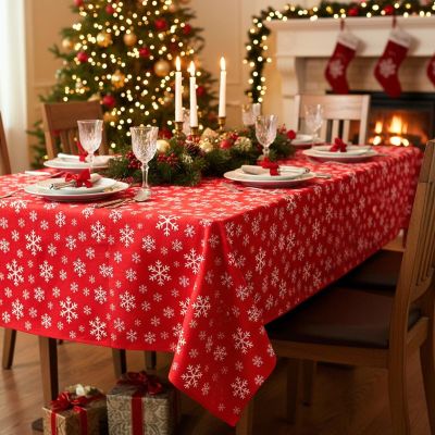 4. Dekorative Tischdecke 130x180cm