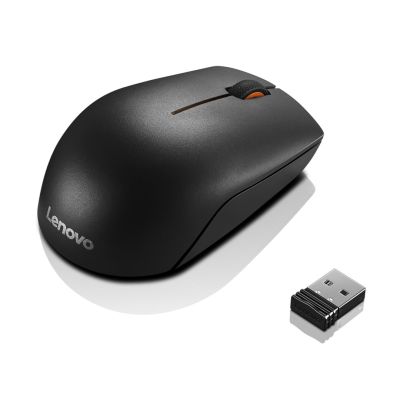 5. Lenovo 300 Wireless Compact Mouse GX30K79401 (optisch; 1000 DPI; schwarz)