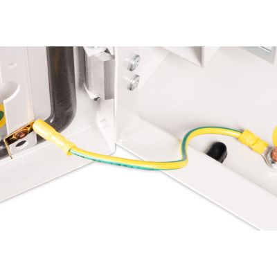 16. Digitus 19" 7HE Wand-Netzwerkschrank 600x450 mm, Volltür, grau, ungeteilt, montiert, IP55, 100 kg