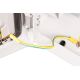 16. Digitus 19" 7HE Wand-Netzwerkschrank 600x450 mm, Volltür, grau, ungeteilt, montiert, IP55, 100 kg