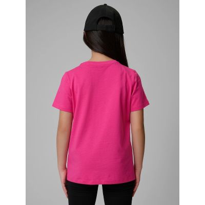 2. Normales, schlichtes Mädchen-T-Shirt 4F 4FJRSS26TTSHF3554-12S