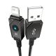 3. Baseus Unbreakable USB-IP-Kabel 2,4 A 2 m (Schwarz)