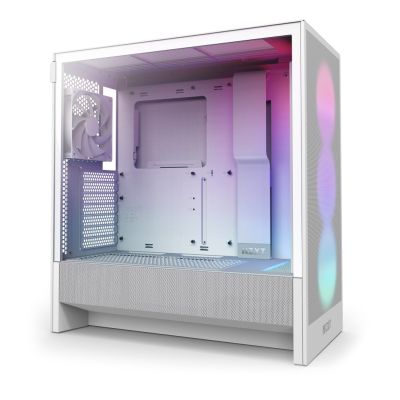 9. NZXT H5 Flow RGB Midi-Tower Weiß